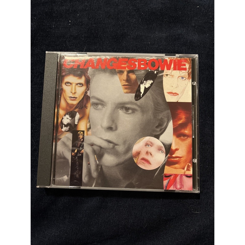 David Bowie ChangesBowie CD Greatest Hits Heroes Let's Dance Rykodisc RCD 20171